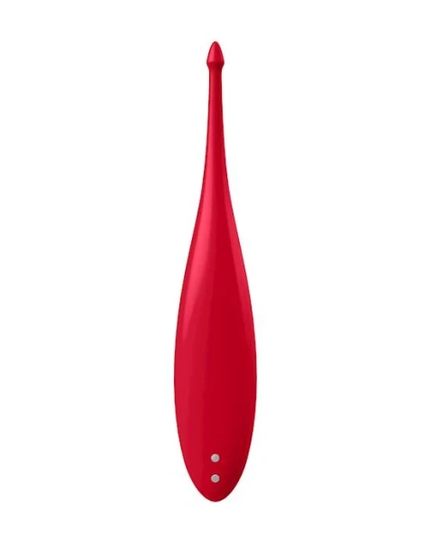 Satisfyer Twirling Fun  - Red - 7 Inch