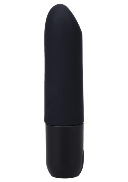In A Bag Silicone Rechargeable Bullet Vibrator By Doc Johnson - Black