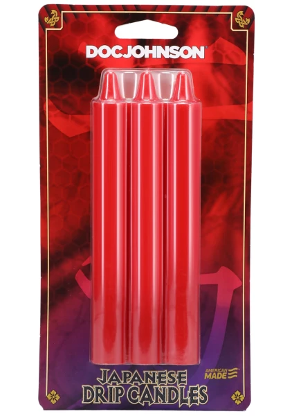 Japanese Drip Candles 3 Pack