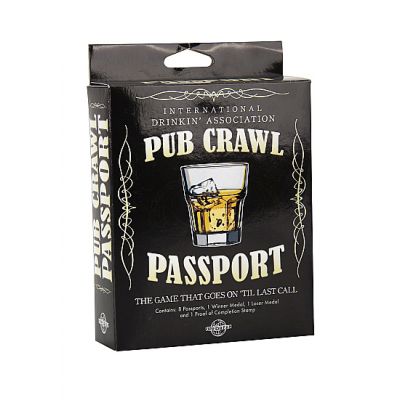 Pub Crawl Passport Drinking Game