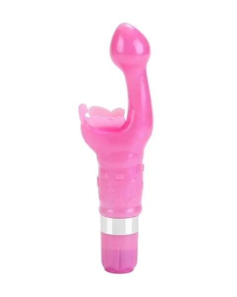 Platinum Edition Butterfly Kiss Vibrator - Pink
