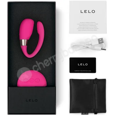 Lelo Tiani 3 Cerise 8 Function Remote Couples Vibrator