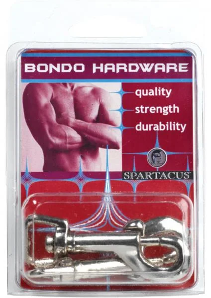 Bondo Hardware Swivel Clips 2 Per Pack Silver