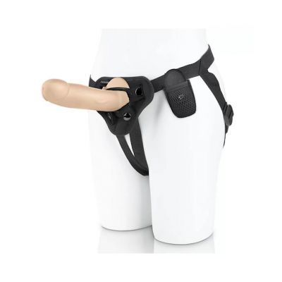 Pegasus Realistic Silicone Vibrating Strap on 8 Inch 8 0 Inch