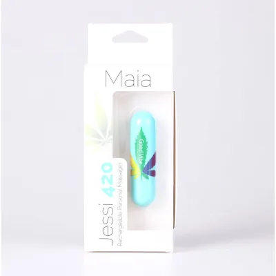 Jessi 420 Series Super Charged Mini Bullet Teal Blue