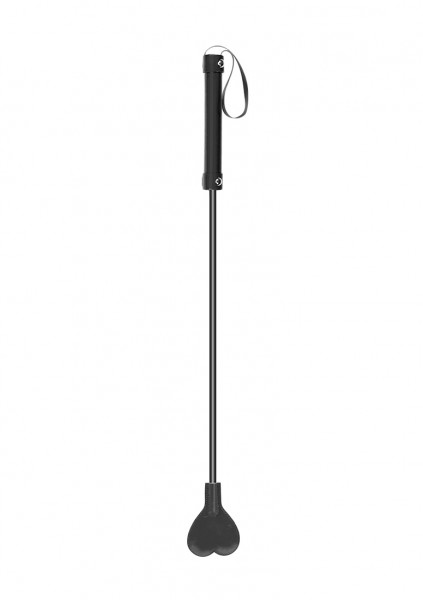 Heart Crop - Black Riding Crop Bondage