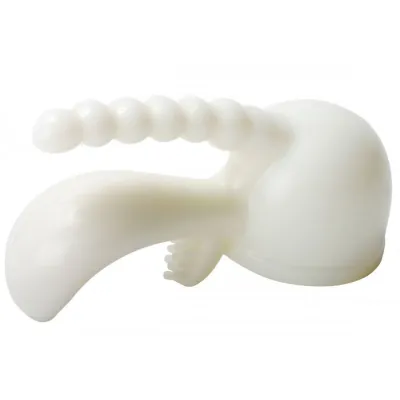 Triple Pleaser Wand Attachment White