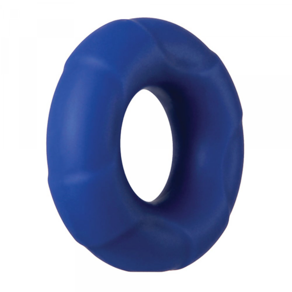 Adam & Eve Big Man Silicone Cock Ring - Blue