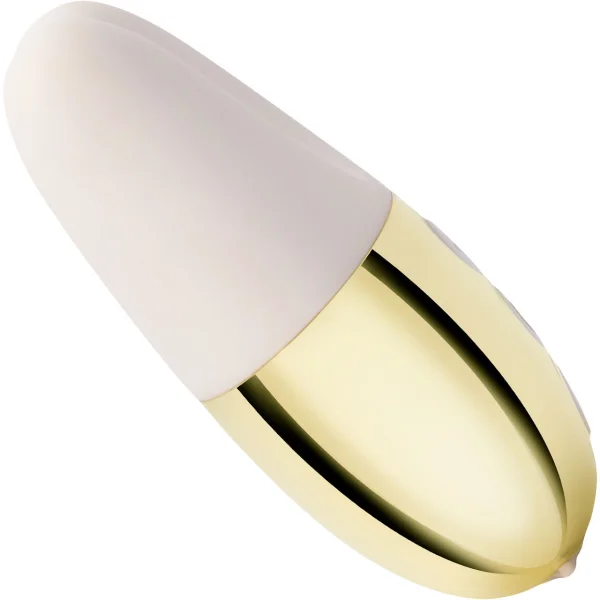 Le Wand Chrome Double Motor Vibrator - Limited Edition White/Gold