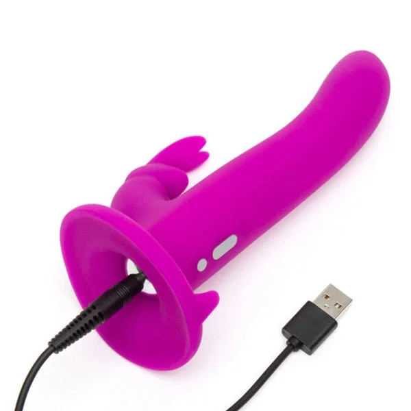 Happy Rabbit Vibrating Strap On Harness Set