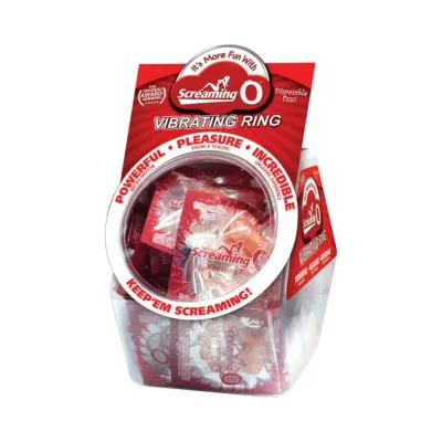 Screaming O Vibrating Ring Candy Bowl 48 Per Display