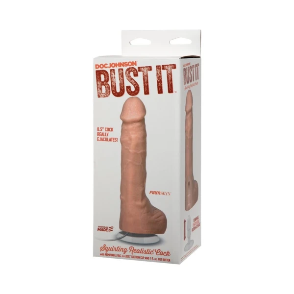 BUST IT Squirting Realistic Dildo