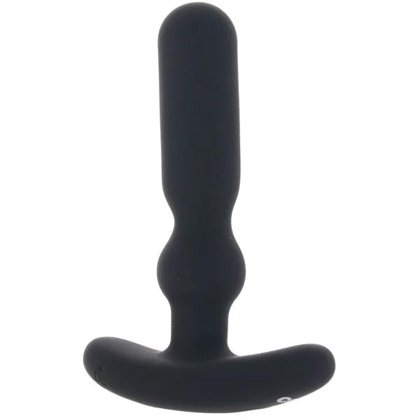 COLT Anal-T Rechargeable Waterproof Silicone Anal Vibrator - Black