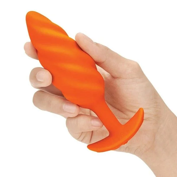 b-Vibe Zoe Ligon Collection Swirl Ribbed Texture Plug