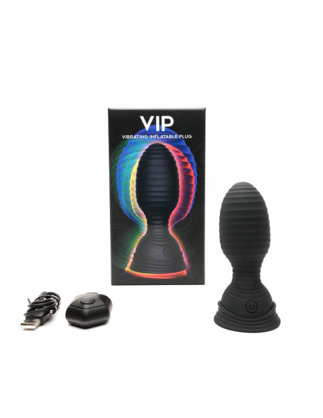 VIP Vibrating Inflatable Plug