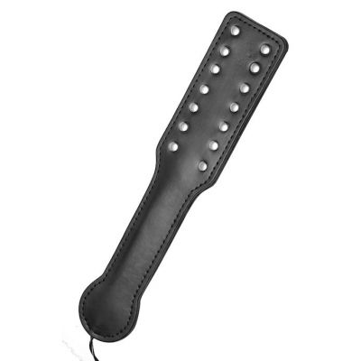 Zap Slap Estim Studded Paddle Black