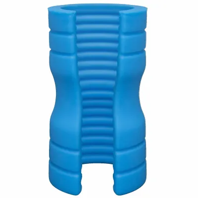 Platinum The Tru Stroke Ribbed Blue
