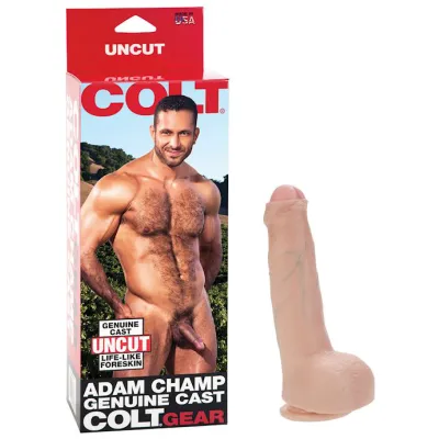 Colt Adam Champ Cock Ivory 8 Inch