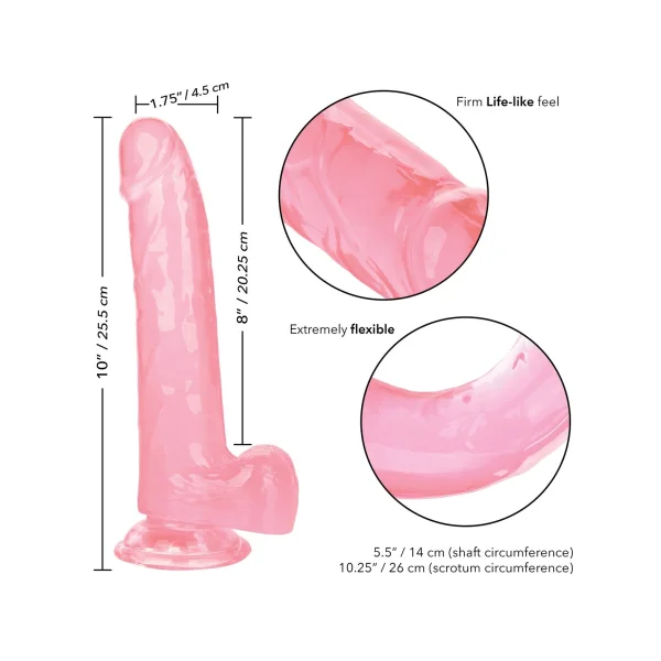 Size Queen 8 Inch - Pink