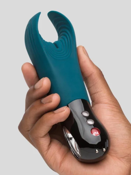Fun Factory Manta Rechargeable Blue Vibrating Male Stroker