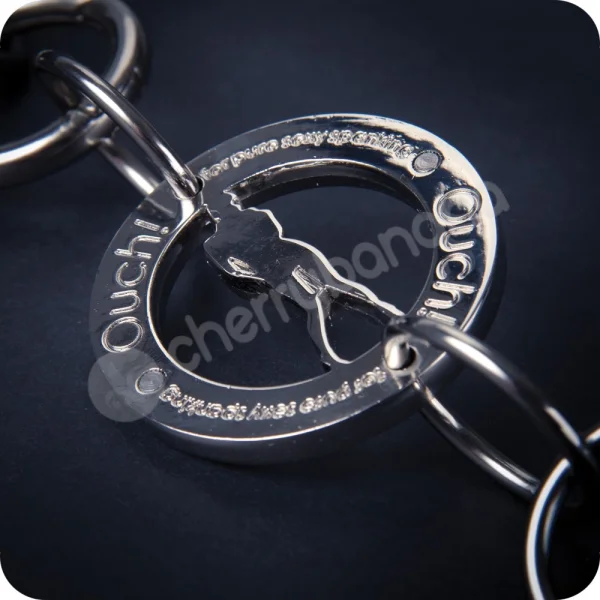 Ouch Black Deluxe Hand And Leg Cuffs
