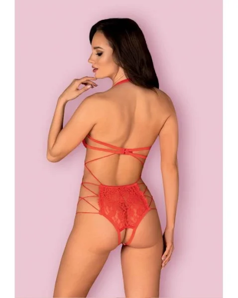 Obsessive Rediosa - Crotchless Teddy