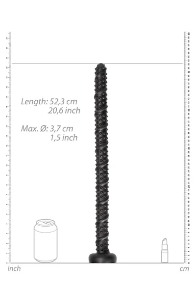 OUCH! 55cm Anal Snake Textured Dildo