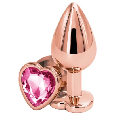 Rear Assets Heart Plug 3 2 Inch Pink Medium