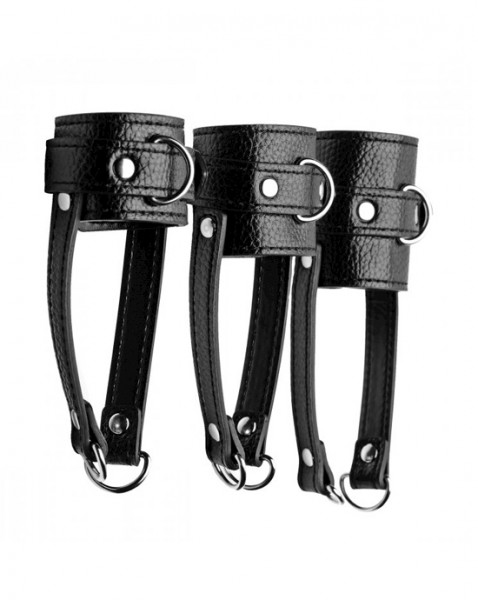 3 Piece Ball Stretcher Training Set - Black