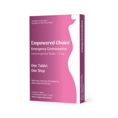 Anal Douches Versa Empowered Choice Emergency Contraception Single Levonorgestrel 1 5 Mg Tablet