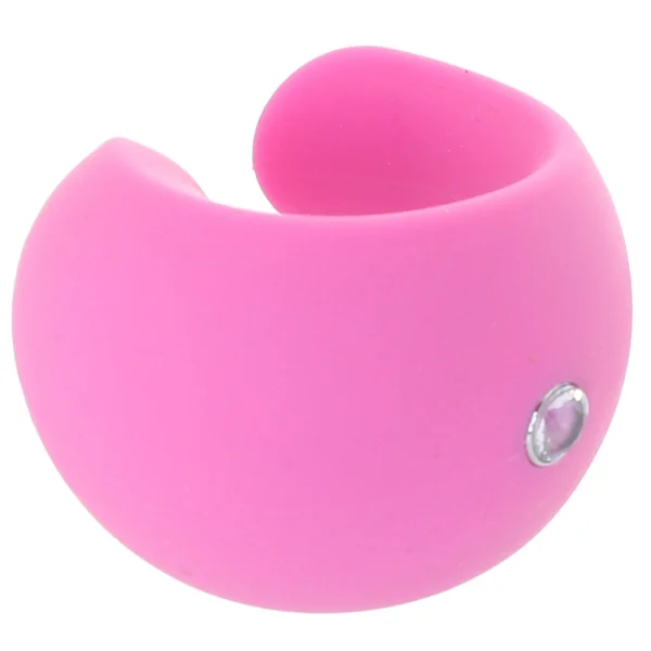 LuvMor O's Rechargeable Silicone Waterproof Clitoral Finger Vibrator By CalExotics