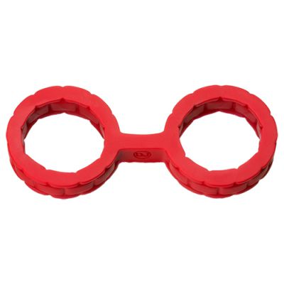 Japanese Bondage Silicone Handcuffs Red
