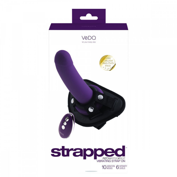 VeDo STRAPPED Rechargeable Vibrating Strap-On — image 16 of 20