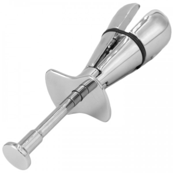 Torment Stainless Steel Anal Locking Plug — image 4 of 5