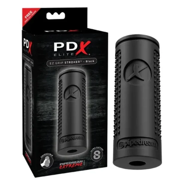 PDX ELITE EZ Grip Stroker Black