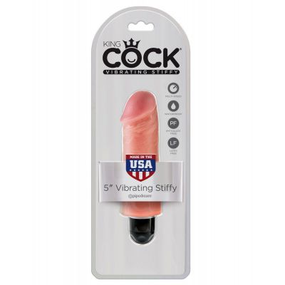 King Cock 5 in Vibrating Stiffy