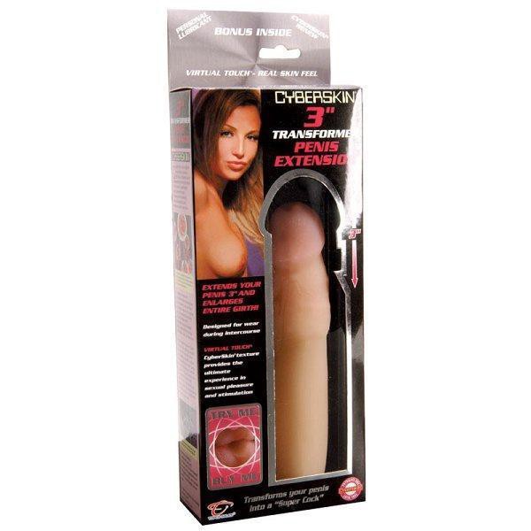 CyberSkin 3" Transformer Penis Extension