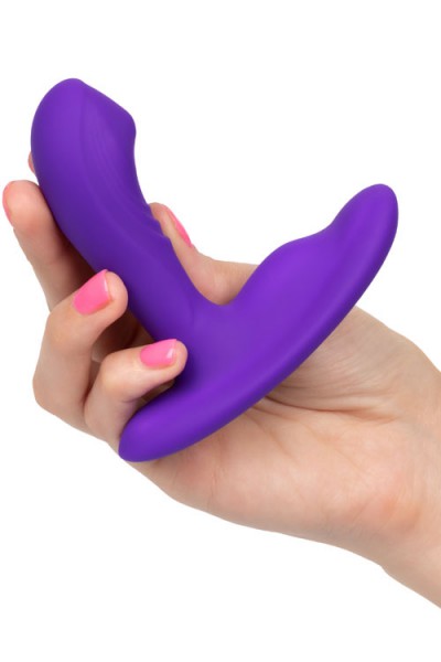 California Exotic Vibrating 3" Silicone Butt Plug with Remote