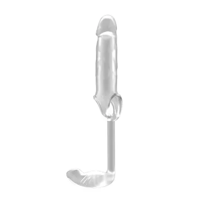 Sono No 34 Stretchy Penis Exten and Plug Translucent
