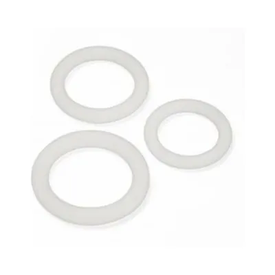Cock Rings Cloud 9 Pro Sensual Silicone Cock Ring 3 Pack Clear