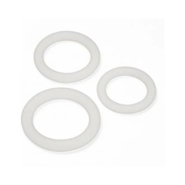 Cock Rings: Cloud 9 Pro Sensual Silicone Cock Ring 3 Pack Clear