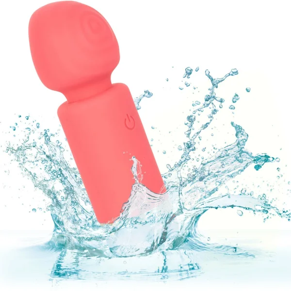 Slay Exciter Silicone Waterproof Mini Wand Style Vibrator By CalExotics