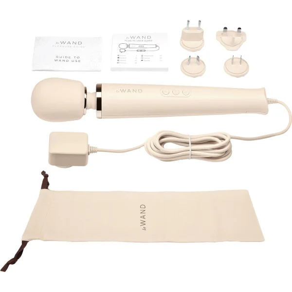 Le Wand Powerful Plug-in Vibrating Massager Cream