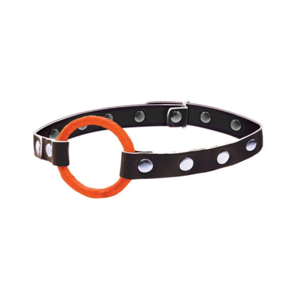 Orange Is The New Black Blow Gag Open Mouth Leather Gag — image 7 of 9
