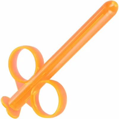 Lube Tube Lubricant Applicator Set Of 2 By CalExotics Orange