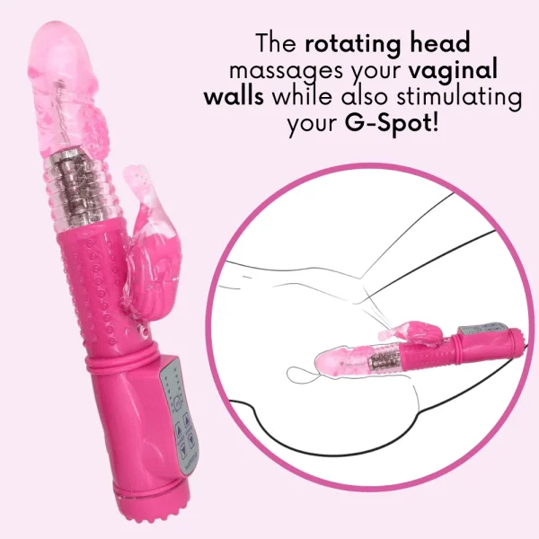 FREE ROTATING Rabbit Vibrator - Add To Your Cart!