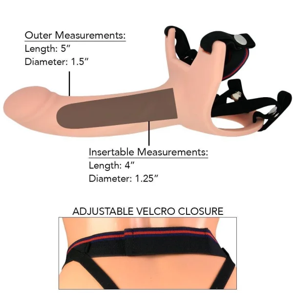 Silicone Hollow Strap-On