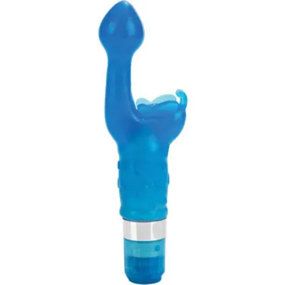 Platinum Edition Butterfly Kiss Vibrator Blue