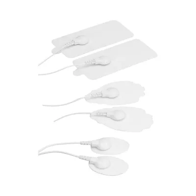 Electro Shock Replacement Pads White