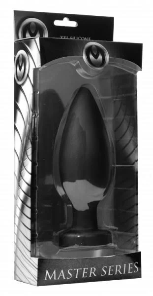 Colossus XXL Silicone Anal Plug Suction Cup Black — image 6 of 6